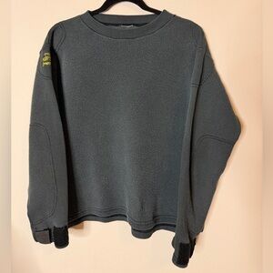 Men's Kevlar Long Sleeve Crew in Charcoal